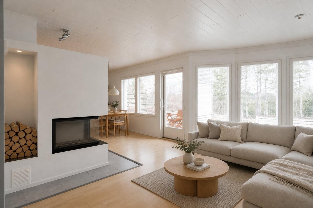4h, k, kph, khh, s, 2xwc, terassi, autokatos, 95.0 m² — Hytösenkuja 12 A, Kirkonkylä-Etelä Laukaa