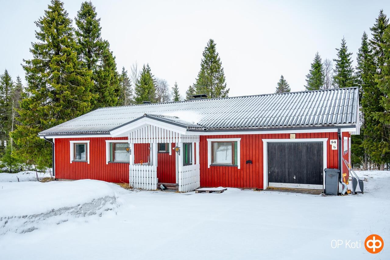 3mh, oh, k, ph, s, 2wc, 109.7 m² — Rukajärventie 54b, Rukajärvi Kuusamo