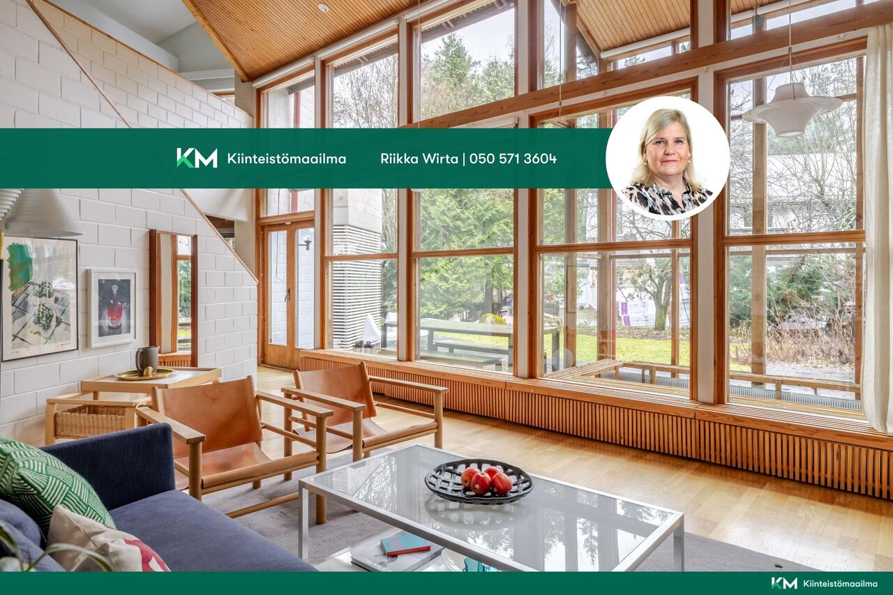 5h, k, saunaosasto, varasto, 208.0 m² — Stockmannintie 3, Kauniainen