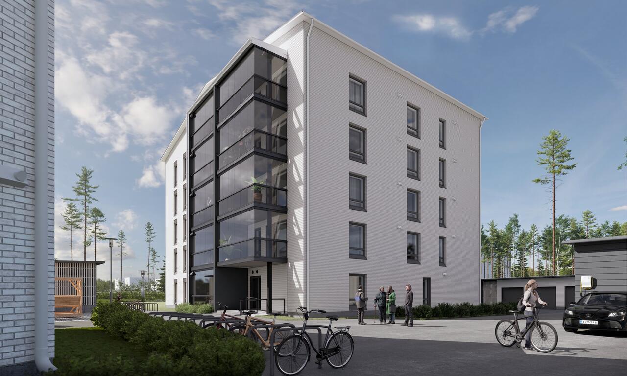3h + kt + s, 80.0 m² — Asemantie 2 B9, Kempele