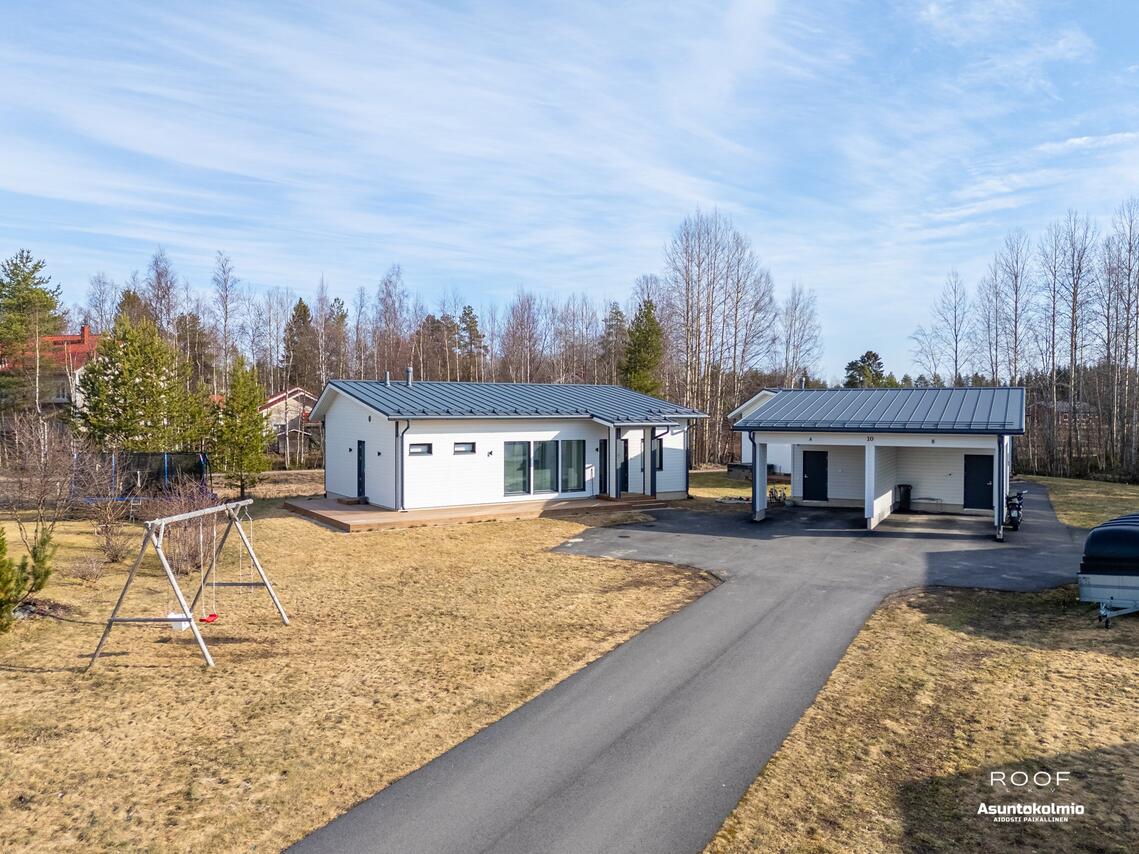 4h, k, khh, kph / wc, s, wc, vh + Ak, var, 105.0 m² — Katajarinne 10 A, Tupos Liminka