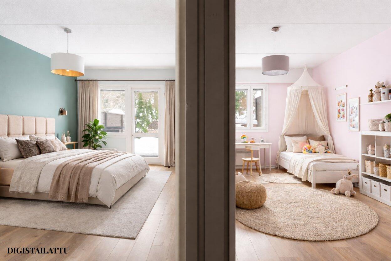 4h + k + s, 97.0 m² — Brontie 5 A, Kirkkonummi Kirkkonummi