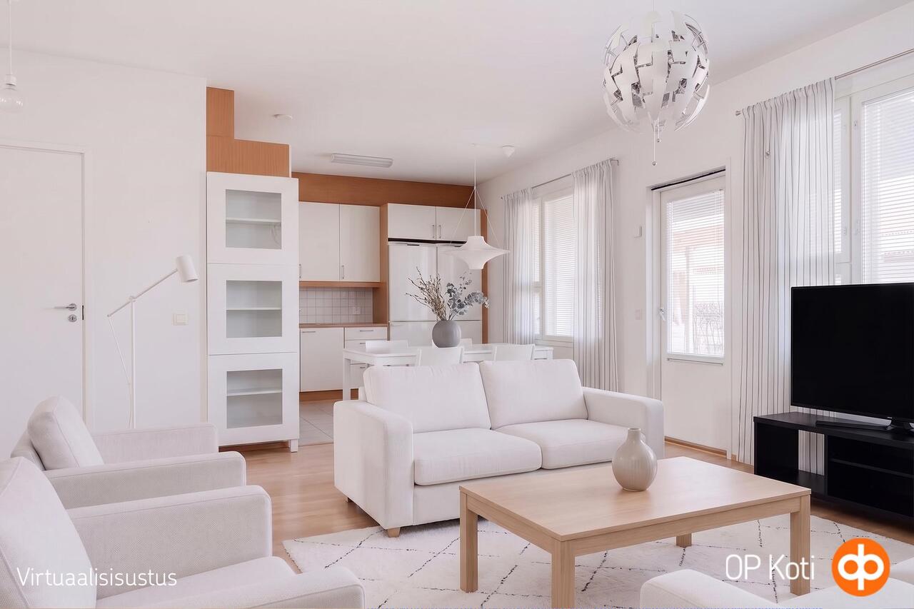 4h + k + ph + s, 91.3 m² — Koivukankaantie 1 B, Ylivieska