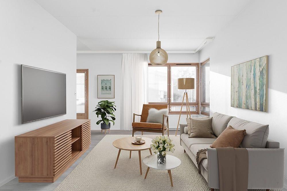 4h + k + s, 83.5 m² — Tikankolo 4, Lintuvaara Espoo