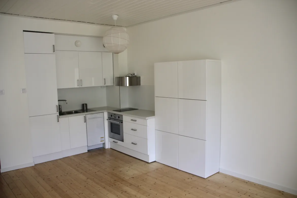 Avara yksiö tilavalla kylpyhuoneella, Harju Helsinki (1/9)