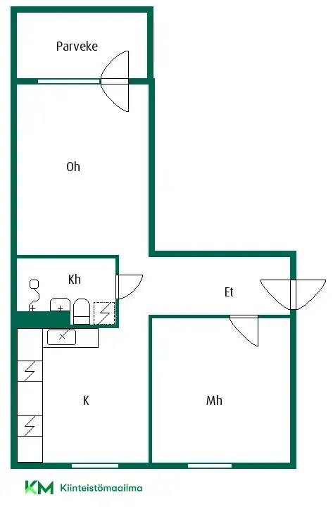 Läkkisepänkatu 3 B 2