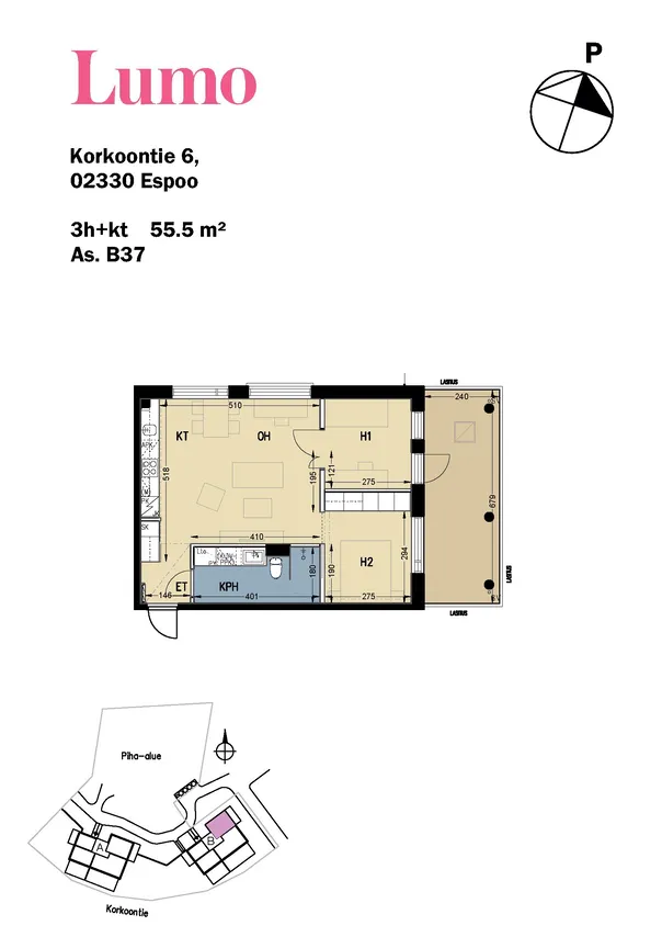 Korkoontie 6 3