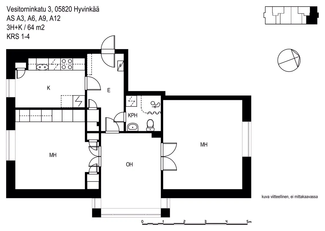 Vesitorninkatu 3 3