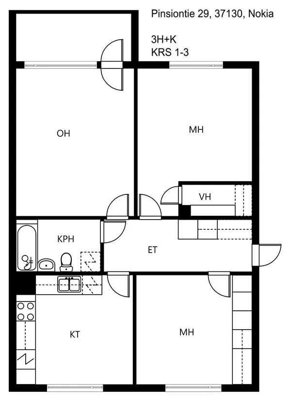 Pinsiöntie 29 B 2