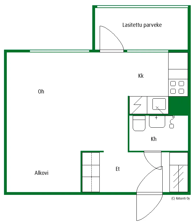 Petäikönkatu 9  A 2