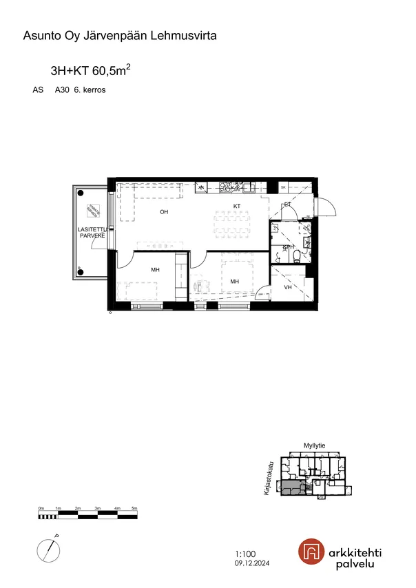 Valtuustonkatu 12 A 2