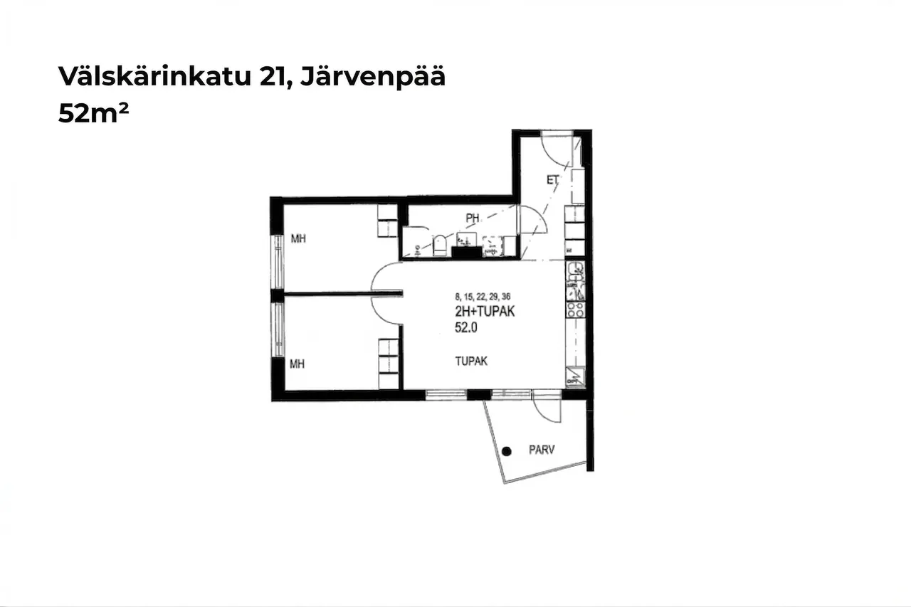 Välskärinkatu 21 5