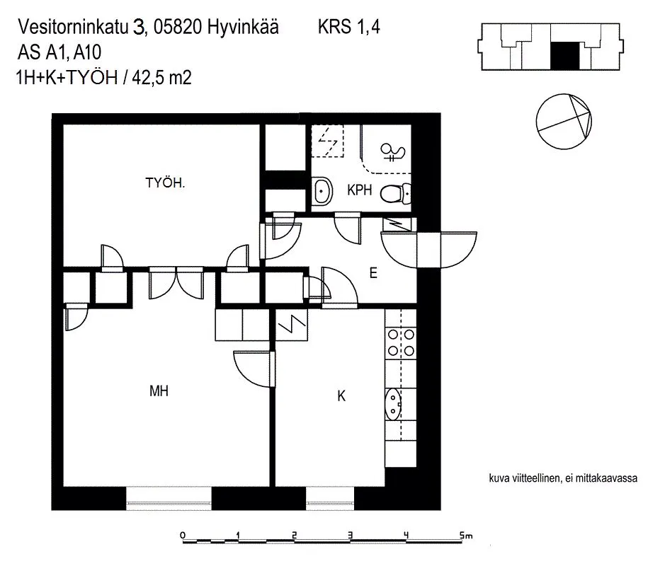 Vesitorninkatu 3 3