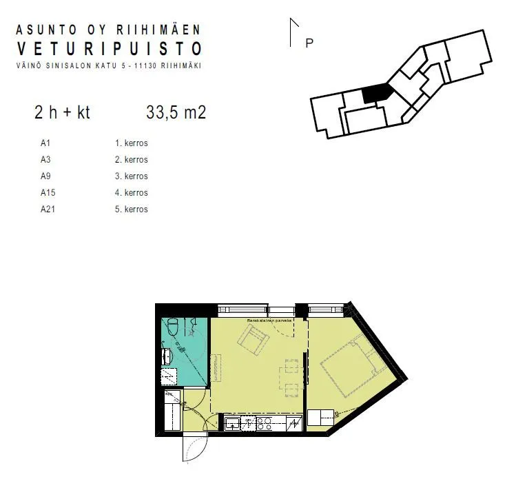 Väinö Sinisalon katu 5 A 01 3