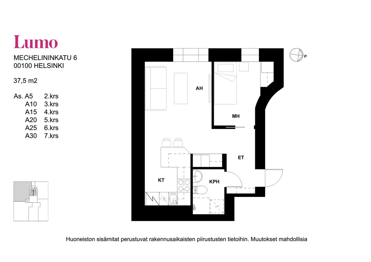 Mechelininkatu 6 3