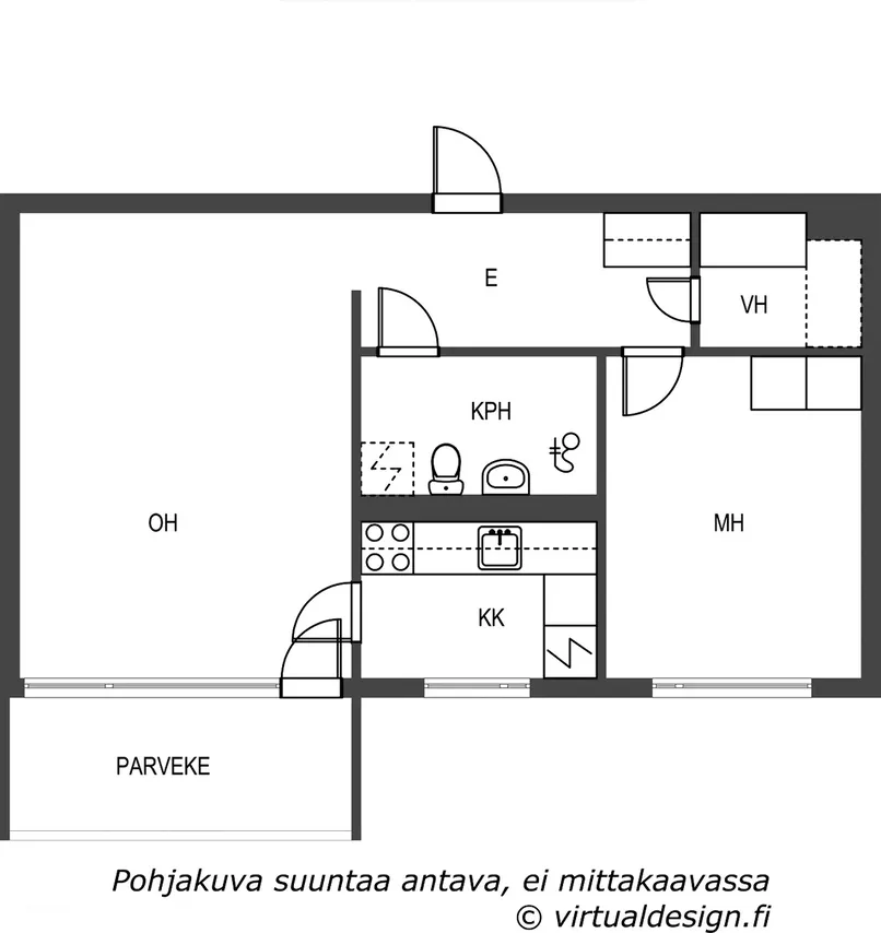 Hevoshaansilta 2 B 2