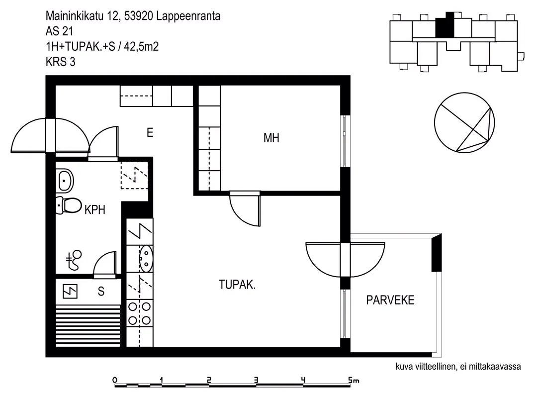 Maininkikatu 12 3