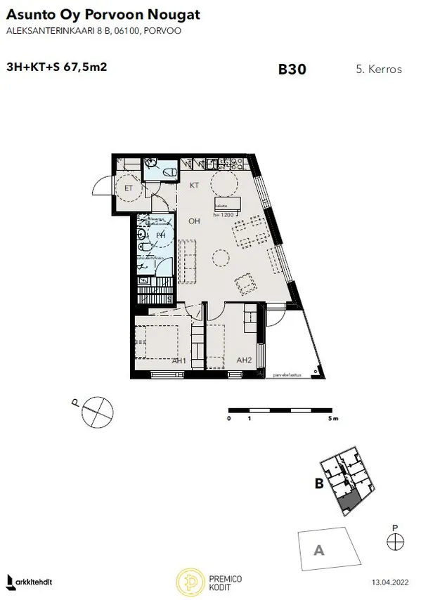 Aleksanterinkaari 8 B 3